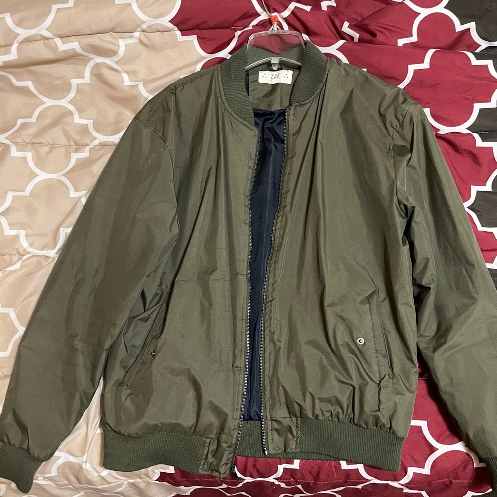 Green Bomber Jacket